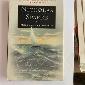 Nicholas sparks.  Message in a bottle